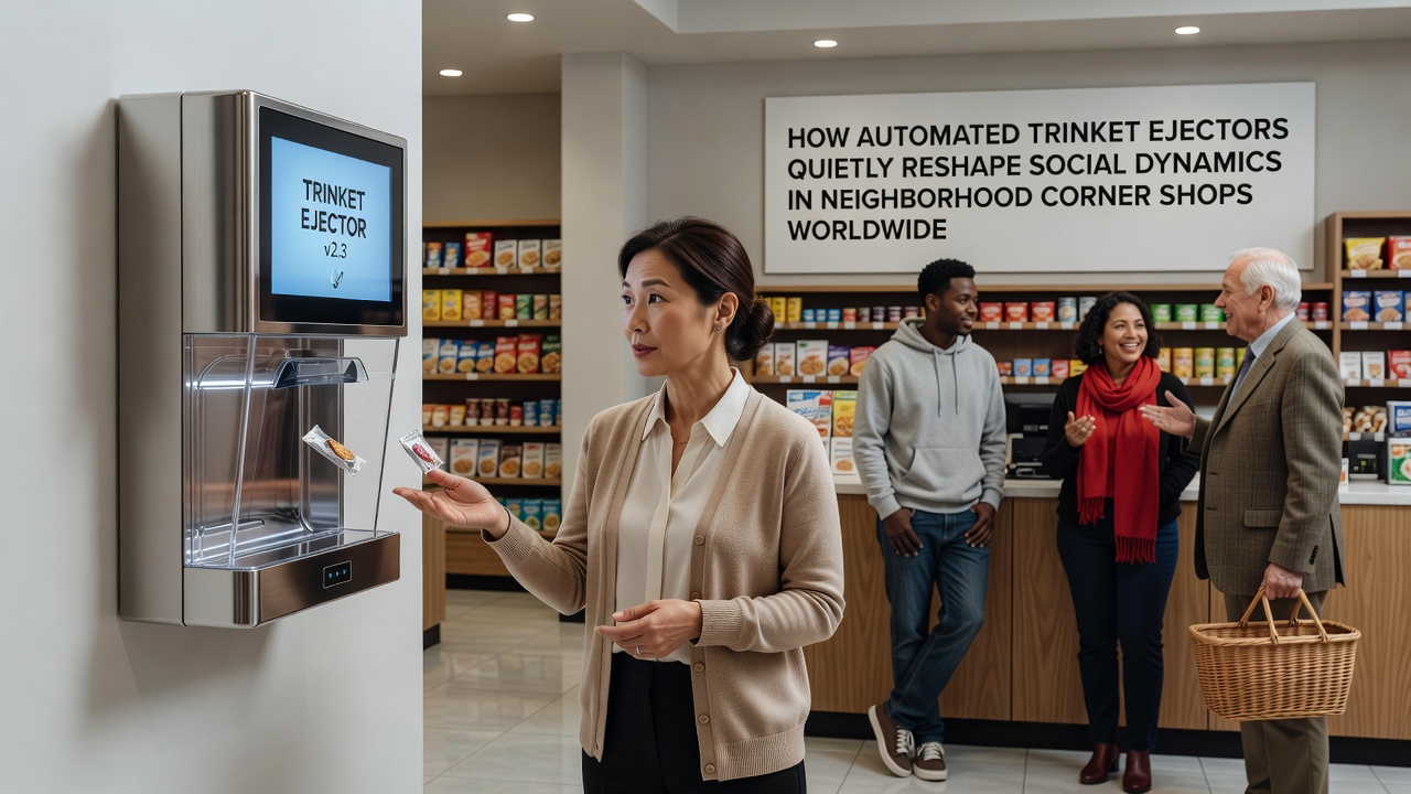Kundengruppen um automatisierte Spender in einem lokalen Laden